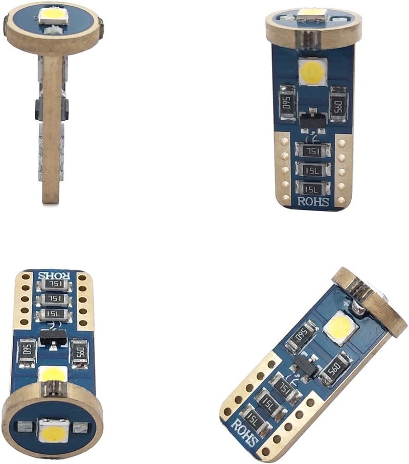 iBrightstar Extremely Bright Wedge T10 168 194 LED Bulbs for Car Interior Dome Map Door Courtesy License Plate Lights, Purple - Image 2